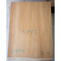 ไม้ Poplar สำหรับทำกีต้าร์ไฟฟ้าทรงตัน ไม้ต่อ 3 ชิ้น